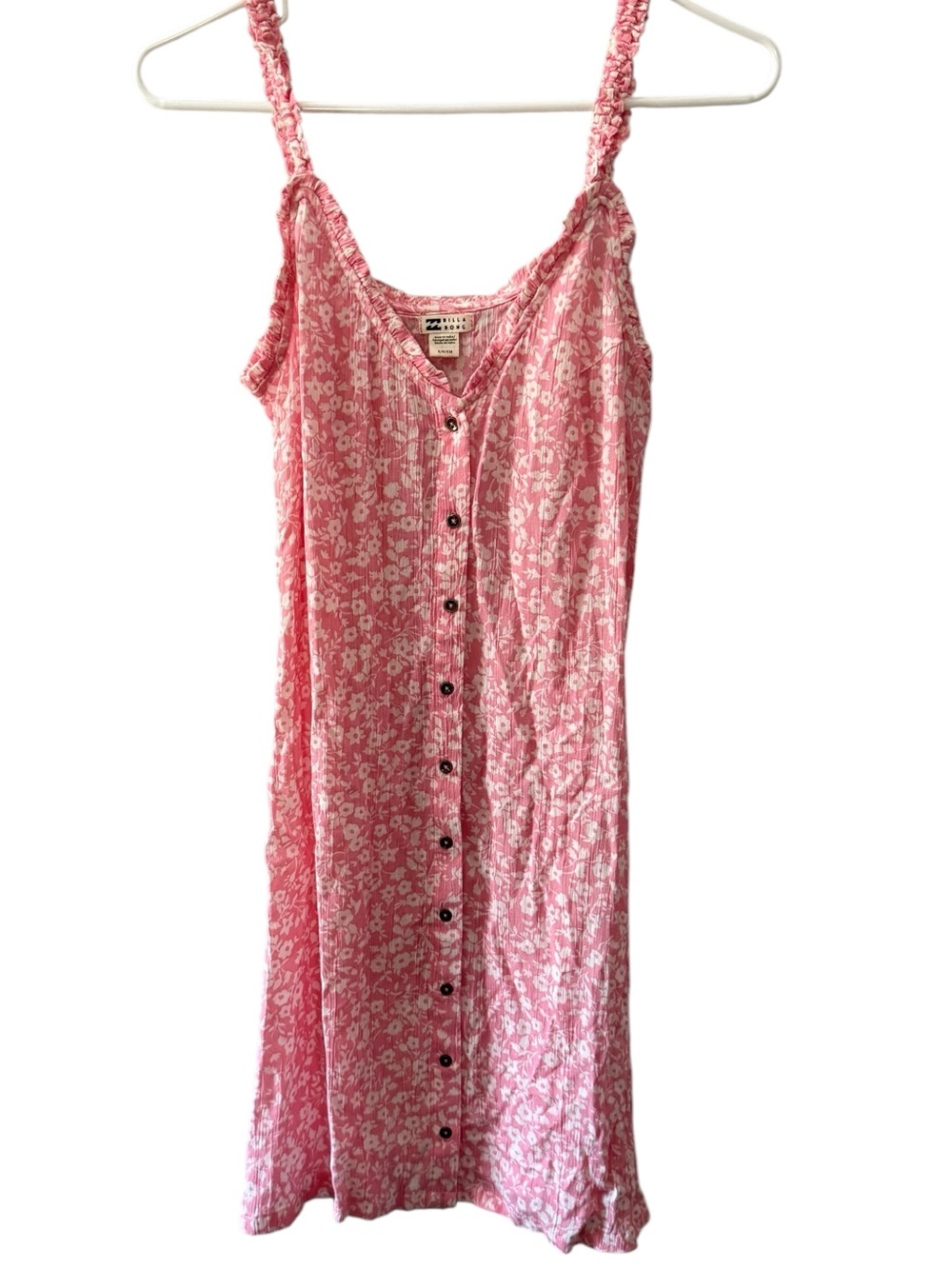 Billabong Sweet Edges Floral Print Button Down Sleeveless Midi Dress, SZ Small! - Picture 2 of 8